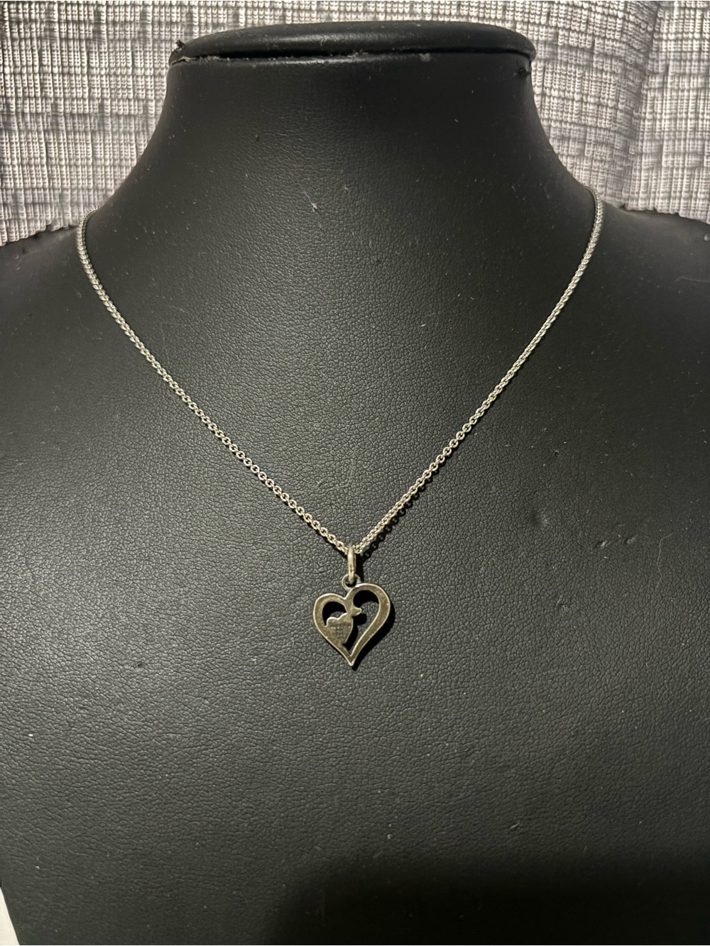 Authentic James Avery “Joy of My Heart” Charm Necklace – Sterling Silver & 14K - Picture 3 of 3